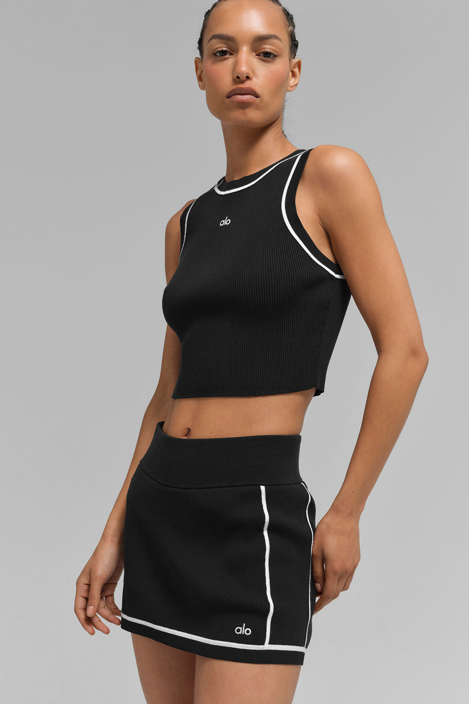 Débardeur - côtelé en tricot Highline Cropped Tank "new" "rupture de stock"