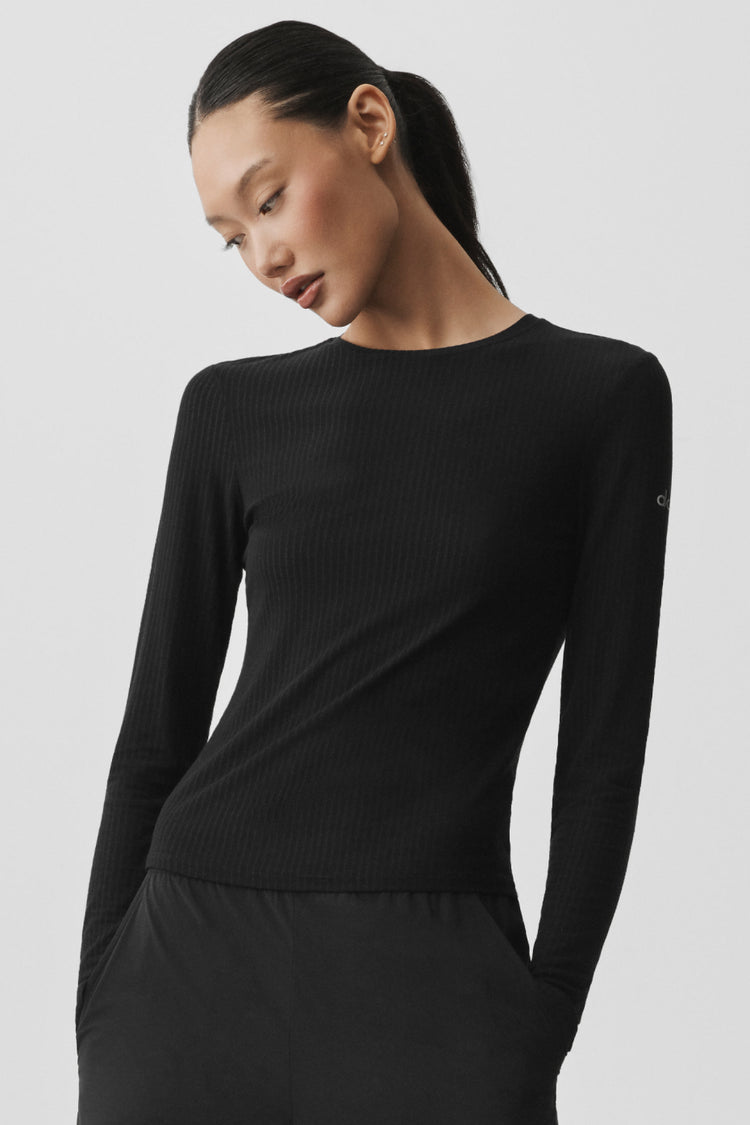 t-shirt Ribbed long-sleeve "new"