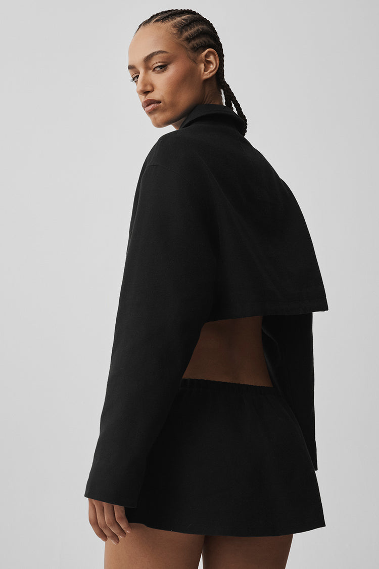 Cropped Fan Favorite Full Zip Jacket "new"