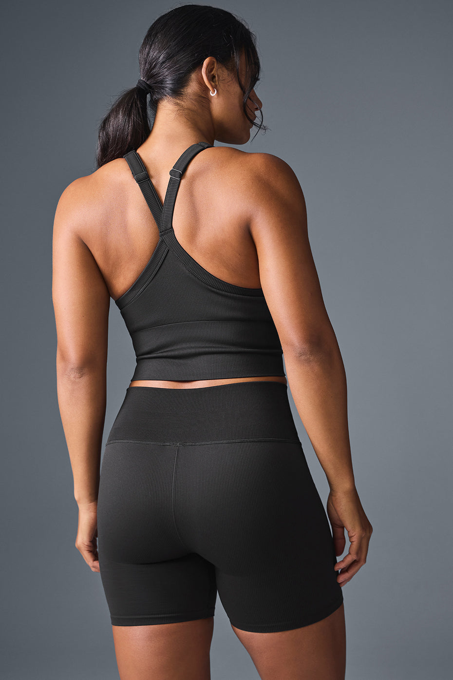 Favorite seamless ribbed bra tank top